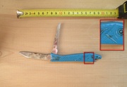 Нож складной Рыбка,  СССР,  2-х предметный.